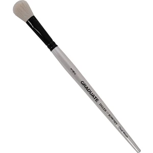 Daler Rowney Graduate Keçi Kılı Kaynaştırma Kısa Saplı Fırça Beyaz No:1/2