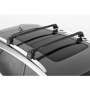Air-2 Full Kit Chery Tiggo 8 Pro , Chery Tiggo Pro Max Suv Tavan Ara Atkı Seti Siyah Portbagaj, Kayak ve Bisiklet taşıyıcı bar seti