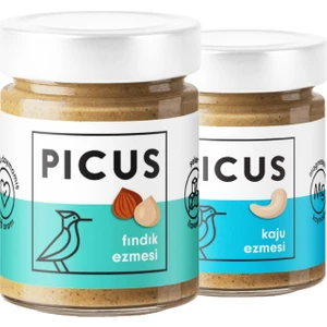 Fındık Ezmesi 195 gr + Kaju Ezmesi 195 gr