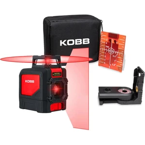 Kobb KBL30R 30 Metre Profesyonel Yatay 360° ve Dikey Otomatik Hizalamalı Kırmızı Çapraz Çizgi Lazer Distomat