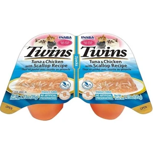 Twins Deniz Taraklı ve Tavuklu Kedi Ödül Jölesi 2 x 35 gr