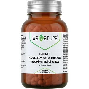 Coq-10 Koenzim Q10 100 Mg Takviye Edici Gıda 30 Kapsül