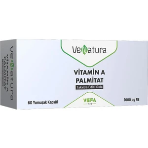 Vitamin A Palmitat Takviye Edici Gıda 60 Yumuşak Kapsül