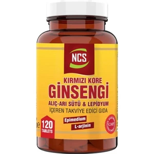 Korean Red Ginseng  Alıç Arı Sütü L Arginin 120 Tablet