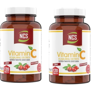 C Vitamini 1000 Mg Beta Glucan Zinc Rose120 Tablet 2 Kutu