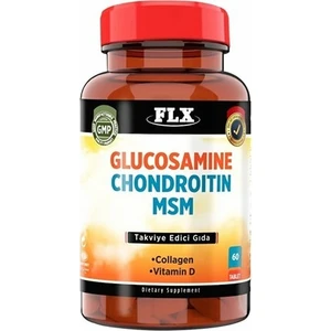 Flx Glukozamine Chondroitin Msm Vitamin D Collagen 60 Tablet