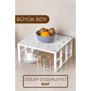 Dolap Içi Düzenleyici Metal Raf Büyük