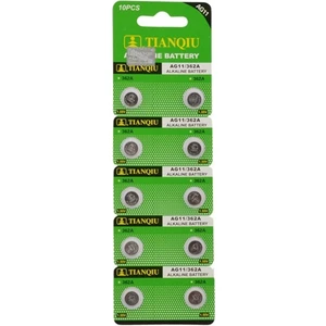Alışveriş Pratik Tıanqıu AG11 LR721/362 Alkalin 10'lu Düğme Pil