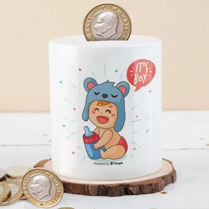 Gülümseyen Sevimli Bebek Para Birikim KUMBARASI-2147942717