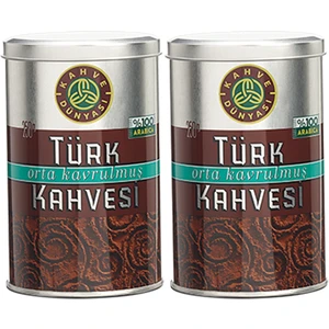 Kahve Dünyası Orta Kavrulmuş Türk Kahvesi 250 gr 2'li