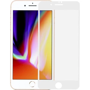Pirok Store İphone 7 Plus /8 Plus ile Uyumlu Beyaz Seramik Nano Tam Kaplayan Esnek Ekran Koruyucu