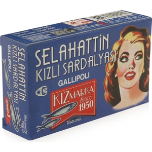 Selahattin Kemerli Selahattin Kız Marka Sardalya Konservesi 125 gr