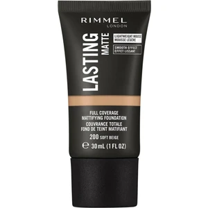 Rimmel London Lasting Matte Foundation 200 Soft Beige
