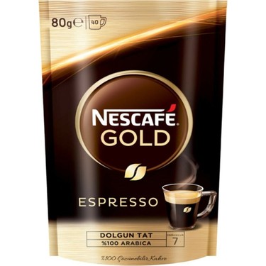 Nescafe Gold Espresso 80 gr x 2'li Paket Fiyatı