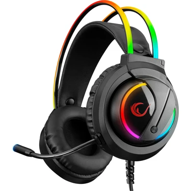 Rampage RM-K17 X-Monarch USB 7.1 Rgb Headband  Mikrofonlu Oyuncu Kulaklığı