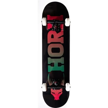 Horn Skateboards Horn 8.0 ClassicLogo Rasta Complete Profesyonel