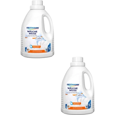 Heitmann Sıvı Deterjanlar İçin Beyazlatıcı Katkı Ekstra Beyazlık  Sıvı 500 ml x 2