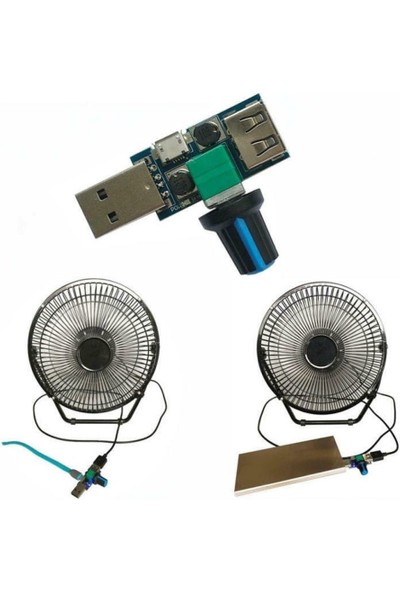 Cnl USB Fan Hız Kontrol Modülü - Dc 5V-12V 5W