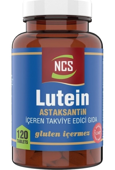 Ncs Lutein 15 Mg Astaksantin 12 Mg 120 Tablet