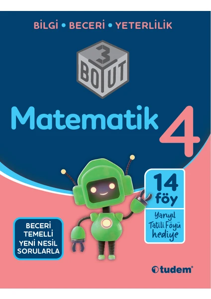 Tudem Yayınları  4. Sınıf Matematik 3 Boyut