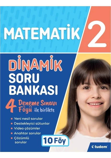 Tudem Yayınları 2. Sınıf Matematik Dinamik Soru Bankası