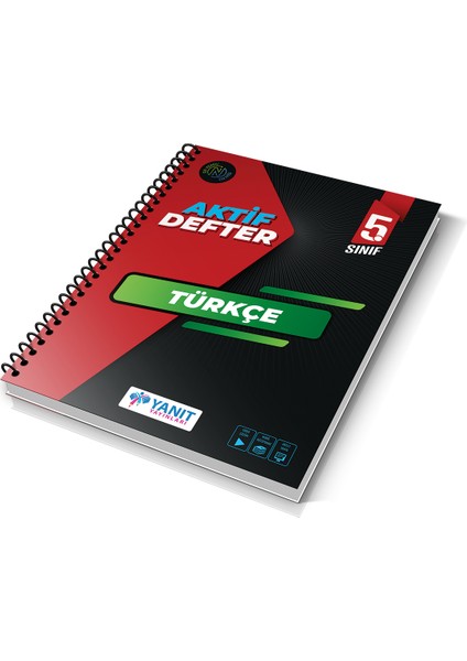 Yanıt Yayınları  5. Sınıf Aktif Defter Türkçe