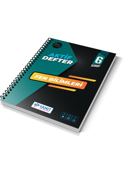 Yanıt Yayınları  6. Sınıf Aktif Defter Fen Bilimleri