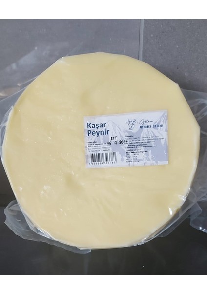 Doğal Taze Kaşar Peyniri 2500 gr