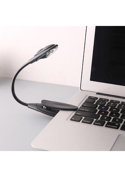 Kitap Okuma Işığı LED Booklight Kıskaçlı Pilli Model LED Işık