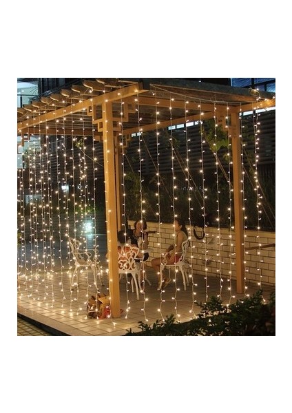 Mini Dünyam Mini Dunyam 3x2 Metre Saçaklı LED Perde Işık