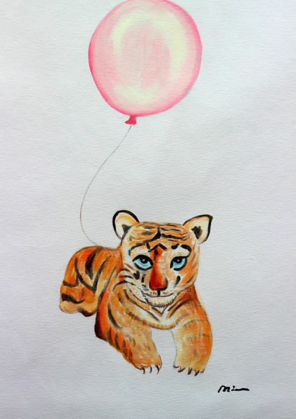 Yağlı Boya El Yapımı Tablo Home In Joy Bebek Odası 50CMX53CM fiyatları