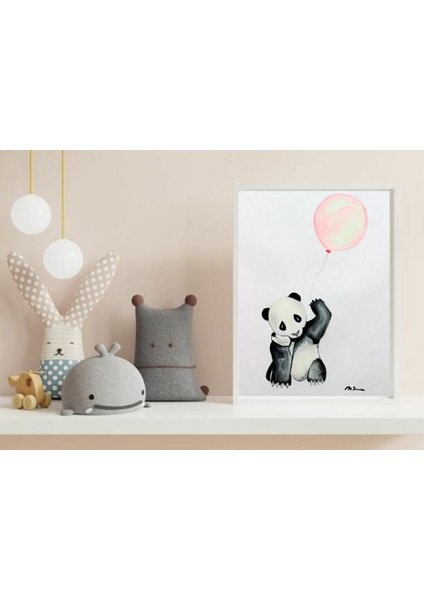 Yağlı Boya El Yapımı Tablo Home In Joy Bebek Odası 50CMX53CM