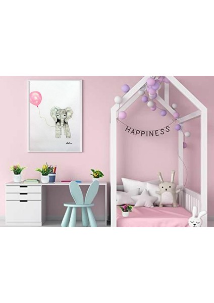 Yağlı Boya El Yapımı Tablo Home In Joy Bebek Odası 50CMX53CM