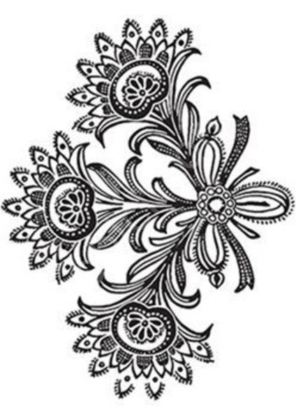 DT034 25X35 Dantel Transfer Beyaz