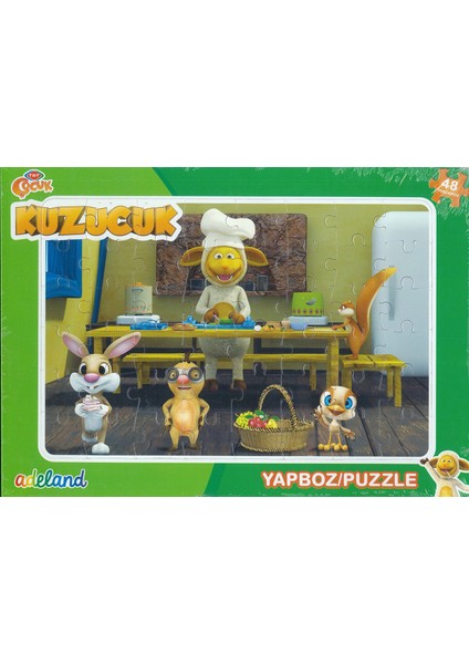 Trt Çocuk Kuzucuk 48 Parça Yapboz / Puzzle