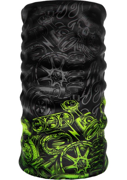 ® DeCollar Skull Junk Yard Web Boyunluk Bandana Balaklava
