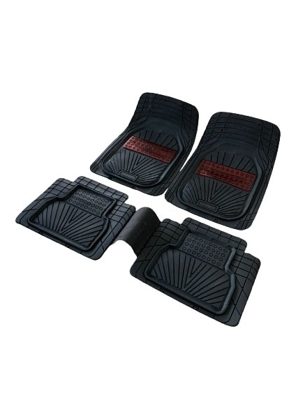 Volkswagen Golf 4 Plus 1999-2003 4d Maxi Havuzlu Galy Kırmızı Oto Paspas