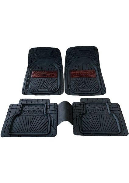 Renault Broadway 4d Maxi Havuzlu Pearl Kırmızı Oto Paspas