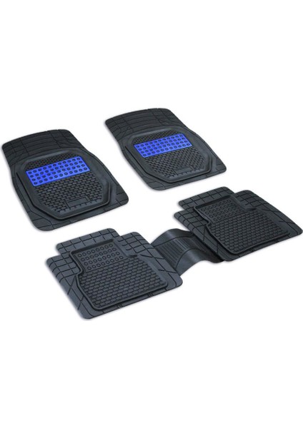 Hyundai Accent 1999-2003 4d Maxi Havuzlu Noker Mavi Oto Paspas