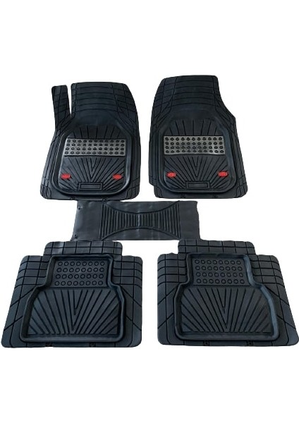 Peugeot 2008 2013-2021 4d Maxi Havuzlu Zely Karbon Oto Paspas