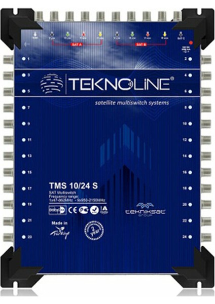 10X24 KASKATLI MULTISWITCH UYDU DAĞITIM SANTRALI