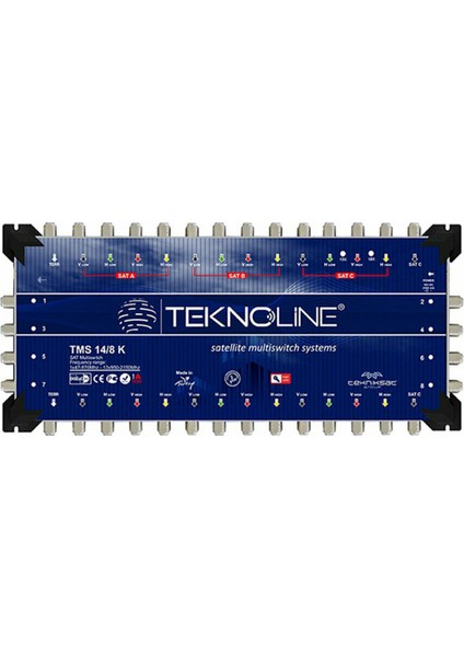 14X8 KASKATLI MULTISWITCH UYDU DAĞITIM SANTRALI