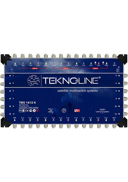 14X12 KASKATLI MULTISWITCH UYDU DAĞITIM SANTRALI