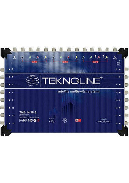 14X16 SONLU MULTISWITCH UYDU DAĞITIM SANTRALI