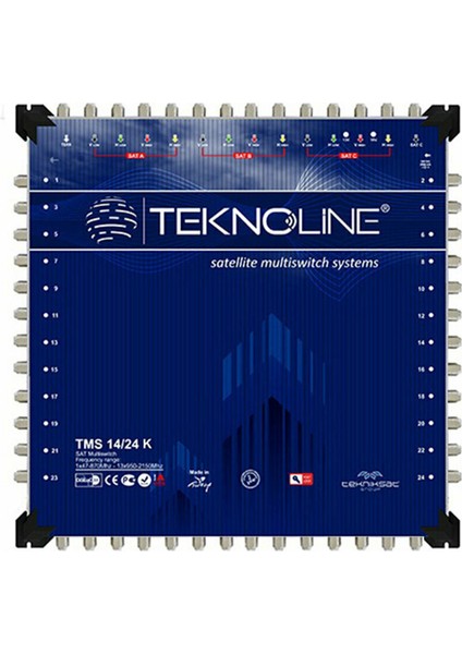 14X24 KASKATLI MULTISWITCH UYDU DAĞITIM SANTRALI