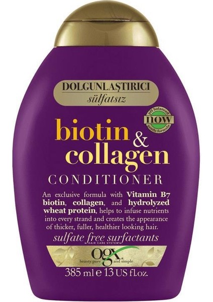 Biotin Collagen Saç Kremi 385 ml