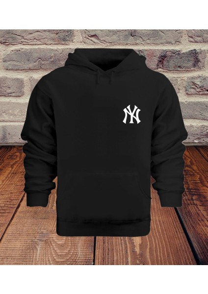Kapüşonlu 4 Iplik Kalın Tam Kışlık Oversize Kanguru Cep Kadın Hoodie-
