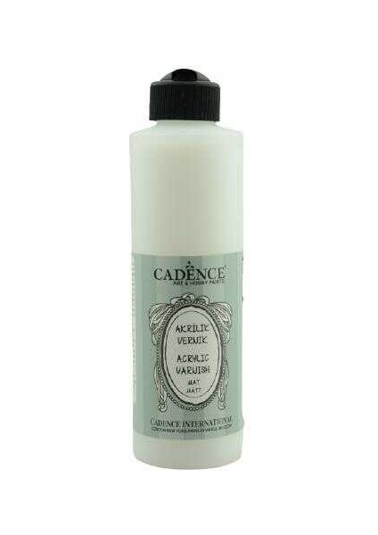 Su Bazlı Mat Akrilik Vernik 250 ml