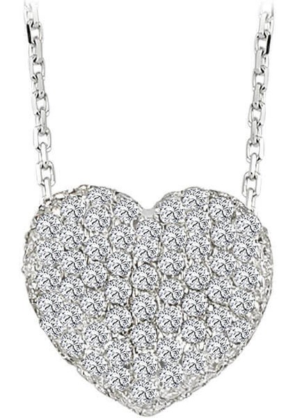 Pırlanta Kalp Kolye 0404P0050