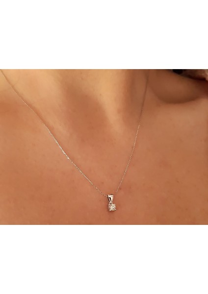 0,20 Karat Pırlanta Tektaş Kolye fiyatları